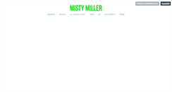 Desktop Screenshot of mistymiller.com